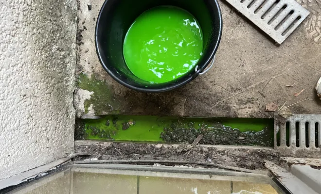 Test à la fluoresceine 